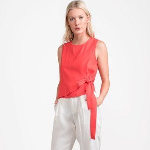 Greylin Red Chelsea Sleeveless Top large NEW